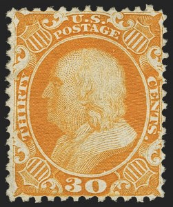 Sale 1163, Lot 44, 1875 Reprint of 1857-60 Issue (Scott 40-47)