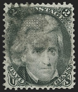 Sale 1163, Lot 64, 1867-68 Grilled Issue (Scott 79-101)