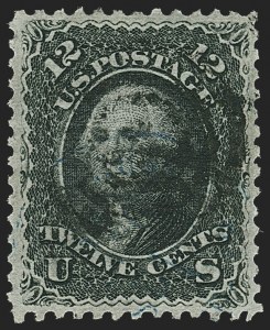 Sale 1163, Lot 66, 1867-68 Grilled Issue (Scott 79-101)