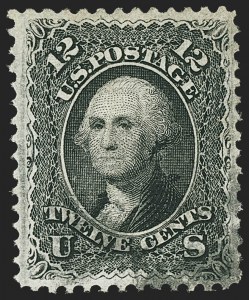 Sale Number 1163, Lot Number 75, 1867-68 Grilled Issue (Scott 79-101)
