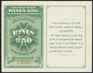 Sale 1164, Lot 504, Wine Stamps - 1934 Issue