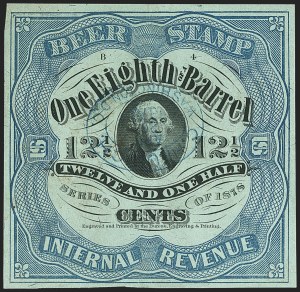 Sale 1164, Lot 559, Beer Stamps - 1878 Issue