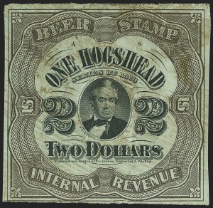 Sale 1164, Lot 565, Beer Stamps - 1878 Issue