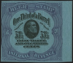 Sale 1164, Lot 593, Beer Stamps - 1898-1902 Issues