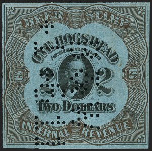 Sale 1164, Lot 607, Beer Stamps - 1898-1902 Issues