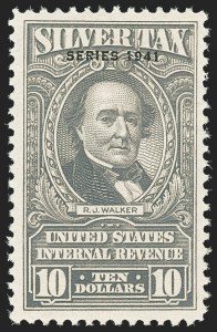 Sale 1164, Lot 701, Silver Tax - 1941 Issue