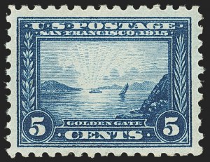 Sale 1166, Lot 1001, 1913-15 Panama-Pacific Issue (Scott 397-404)