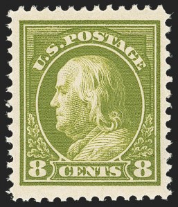 Sale 1166, Lot 1012, 1912-14 Washington-Franklin Issue (Scott 405-423)