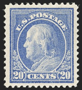 Sale 1166, Lot 1015, 1912-14 Washington-Franklin Issue (Scott 405-423)