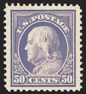 Sale 1166, Lot 1019, 1912-14 Washington-Franklin Issue (Scott 405-423)