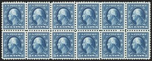 Sale 1166, Lot 1027, 1913-15 Washington-Franklin Issues (Scott 424-461)