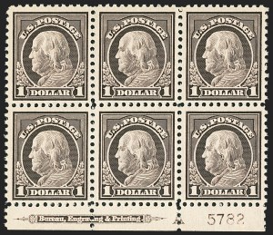 Sale 1166, Lot 1092, 1917-20 Issues (Scott 498-524)
