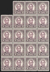 Sale 1166, Lot 1141, 1922-29 Issues (Scott 551-621)