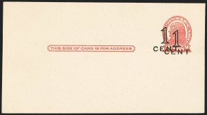 Sale 1166, Lot 1257, Parcel Post, Carrier, Postal Stationery