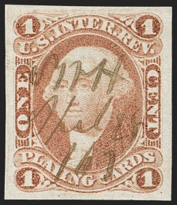Sale 1166, Lot 1271, Revenues: First Issue (R1-R74)