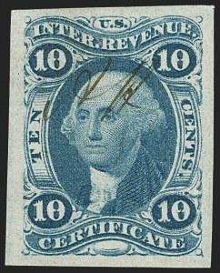 Sale 1166, Lot 1283, Revenues: First Issue (R1-R74)