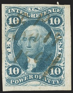 Sale 1166, Lot 1286, Revenues: First Issue (R1-R74)