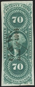Sale 1166, Lot 1302, Revenues: First Issue (R1-R74)