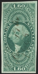 Sale 1166, Lot 1306, Revenues: First Issue, cont. (R77-R95)