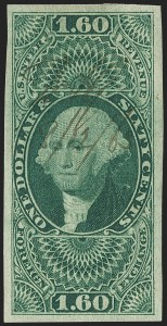 Sale 1166, Lot 1307, Revenues: First Issue, cont. (R77-R95)