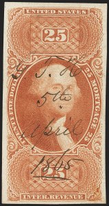 Sale 1166, Lot 1336, Revenues: First Issue, cont. (R96-R102)