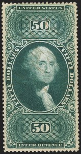 Sale 1166, Lot 1342, Revenues: First Issue, cont. (R96-R102)