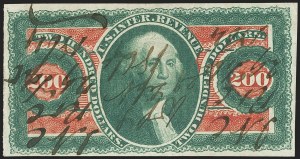 Sale 1166, Lot 1343, Revenues: First Issue, cont. (R96-R102)
