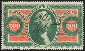 Sale 1166, Lot 1344, Revenues: First Issue, cont. (R96-R102)