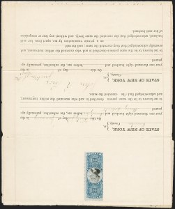 Sale 1166, Lot 1346, Revenues: Second and Third Issues, Proprietary