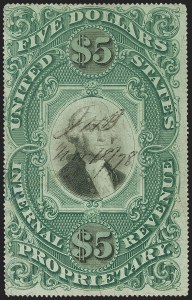 Sale 1166, Lot 1354, Revenues: Second and Third Issues, Proprietary