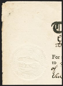 Sale 1166, Lot 1359, Revenues: Embossed Revenue Stamped Paper