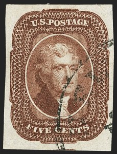 Sale Number 1166, Lot Number 603, 5c-12c 1851-56 Issue (Scott 12-17)