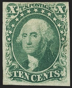Sale 1166, Lot 610, 5c-12c 1851-56 Issue (Scott 12-17)