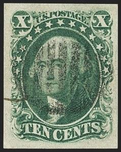 Sale 1166, Lot 613, 5c-12c 1851-56 Issue (Scott 12-17)
