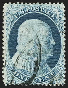 Sale 1166, Lot 631, 1857-60 Issue (Scott 18-39)