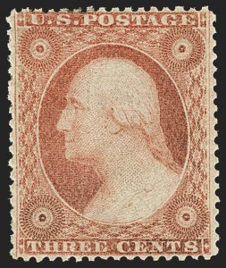 Sale 1166, Lot 637, 1857-60 Issue (Scott 18-39)