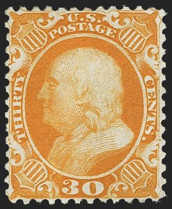 Sale 1166, Lot 662, 1875 Reprint of 1857-60 Issue (Scott 40-47)