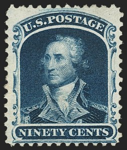 Sale 1166, Lot 664, 1875 Reprint of 1857-60 Issue (Scott 40-47)