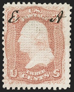 Sale 1166, Lot 697, 1867-68 Grilled Issue (Scott 79-101)