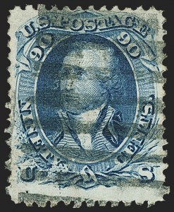 Sale 1166, Lot 702, 1867-68 Grilled Issue (Scott 79-101)