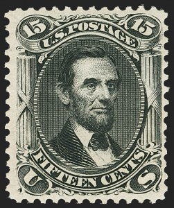 Sale 1166, Lot 724, 1875 Re-Issue of 1861-66 Issue (Scott 102-111)