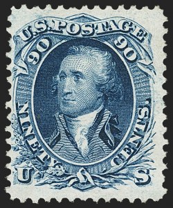 Sale 1166, Lot 730, 1875 Re-Issue of 1861-66 Issue (Scott 102-111)