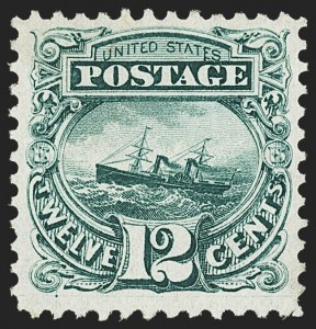 Sale 1166, Lot 760, 1875 Re-Issue of 1869 Pictorial Issue (Scott 123-133a)