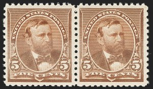 Sale 1166, Lot 817, 1890-93 Issue (Scott 219-229)