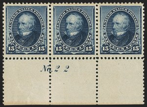 Sale 1166, Lot 821, 1890-93 Issue (Scott 219-229)
