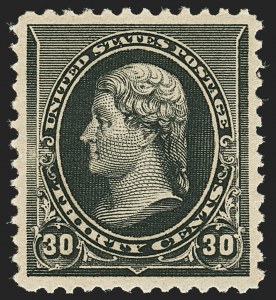 Sale 1166, Lot 823, 1890-93 Issue (Scott 219-229)