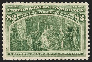 Sale 1166, Lot 847, 1893 Columbian Issue (Scott 230-245)