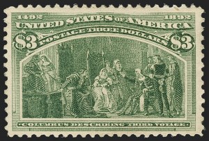 Sale 1166, Lot 848, 1893 Columbian Issue (Scott 230-245)