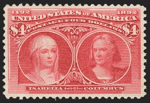 Sale Number 1166, Lot Number 849, 1893 Columbian Issue (Scott 230-245)