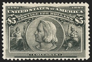 Sale 1166, Lot 853, 1893 Columbian Issue (Scott 230-245)